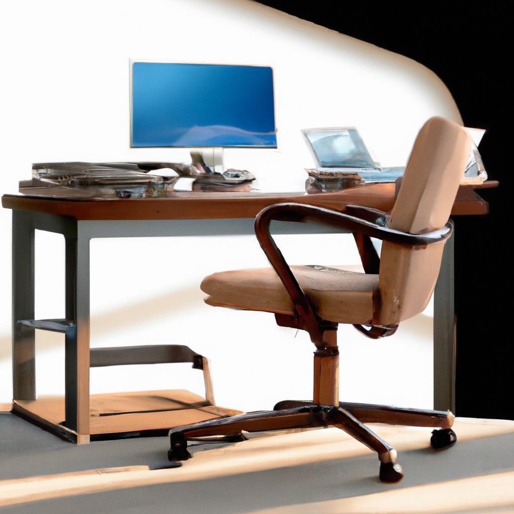 Transforme seu home office com uma cadeira compacta e leve